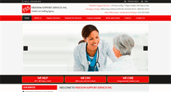 Desktop Screenshot of freedom-support.com